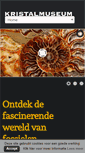 Mobile Screenshot of kristalmuseum.nl